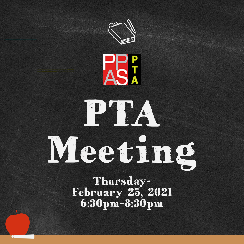 PTA Meeting PPAS PTA